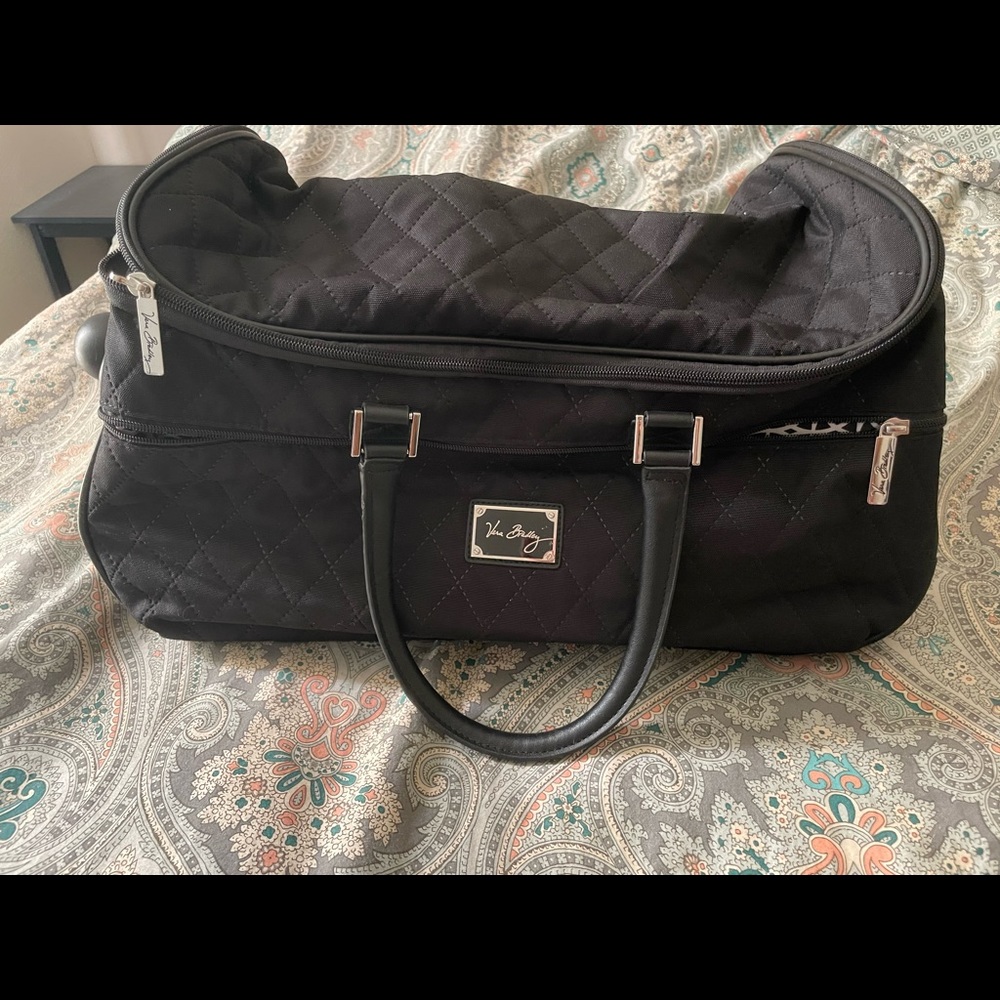 Vera Bradley rolling duffel